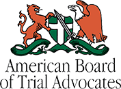 Logo Recognizing Brittain Law's affiliation with American Board of Trial Advocates